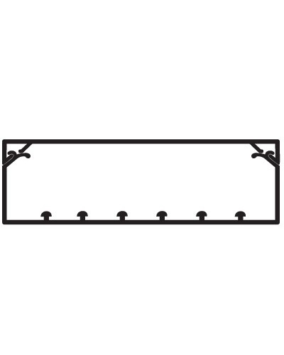 Короб с крышкой с направляющими для установки разделителей TA-GN 200x60 мм DKC 01789 в Нижнем Новгороде Кабель-канал Pintop.ru