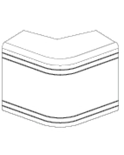 Угол NEA неизменяемый внеш. 90° 100/60 DKC 01813 в Нижнем Новгороде Аксессуары для кабель-канала Pintop.ru