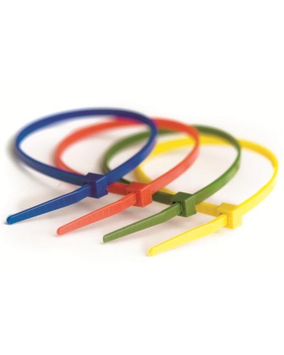 Хомут-стяжка нейлоновый, стандартный PL6.6 3.6х200 мм зеленый DKC 25214CV (100 шт/уп) в Нижнем Новгороде Стяжки-хомуты Pintop.ru