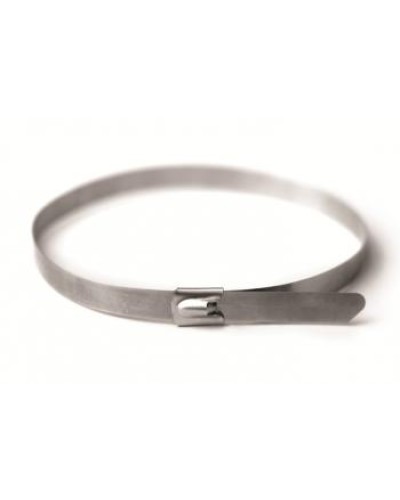 Хомут из нержавеющей стали AISI 304 8х400 DKC 27414 в Нижнем Новгороде Стяжки-хомуты Pintop.ru