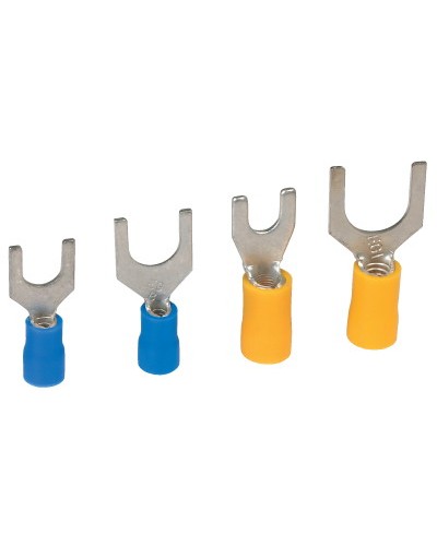 Наконечник вилочный с изолир.фланцем 0,25-1,5 кв.мм 3,5 мм (НВИ) DKC 2A135SP в Нижнем Новгороде Держатели, клипсы, скобы Pintop.ru