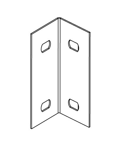 Уголок опорный FR TC/RRC/RRD/RRS на H 50 DKC 30199 в Нижнем Новгороде Аксессуары для лотков Pintop.ru