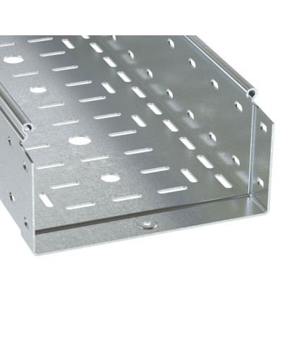 Лоток перфорированный 100х100 L3000 толщ.1,0 мм, горячеоцинкованный DKC (3534110HDZ) в Нижнем Новгороде Кабельные лотки Pintop.ru