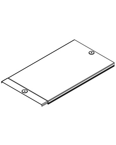 Крышка на лоток с заземлением осн. 100 L2000 DKC 35512 в Нижнем Новгороде Аксессуары для лотков Pintop.ru
