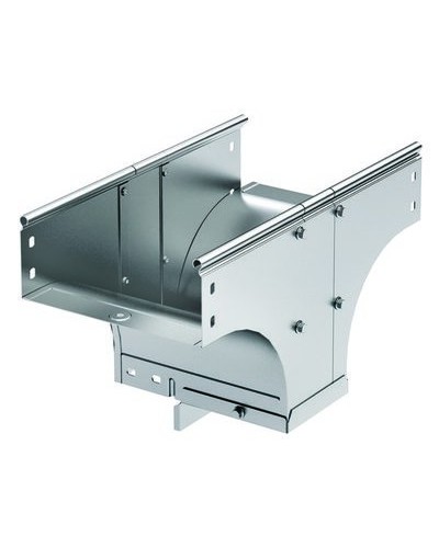 Ответвитель-переходник TDSR T-обр. вертикальный 500/200 в комплекте с крепежными элементами и соединительными в Нижнем Новгороде Аксессуары для лотков Pintop.ru