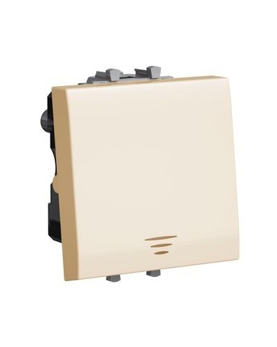 Кнопка Ванильная дымка, Avanti, 16A, 2 мод. DKC 4405152 в Нижнем Новгороде Аксессуары для стоек и шкафов Pintop.ru