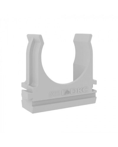 Держатель с защелкой, д.25мм DKC (51025R) в Нижнем Новгороде Держатели, клипсы, скобы Pintop.ru