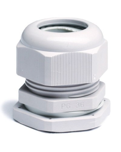 Зажим кабельный с контргайкой, IP68, PG7, д.3 - 6.5 мм DKC 52500 в Нижнем Новгороде Клеммные колодки Pintop.ru