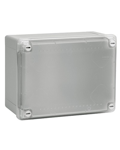 Коробка ответвит. с гладкими стенками, прозрачная, IP56, 240х190х90 мм DKC 54220 в Нижнем Новгороде Распределительные коробки Pintop.ru