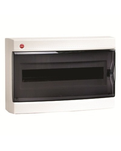 Щиток настенный-18з проз/дв IP40 бел +2 клем.бл ДКС 84918 в Нижнем Новгороде Боксы для автоматов Pintop.ru