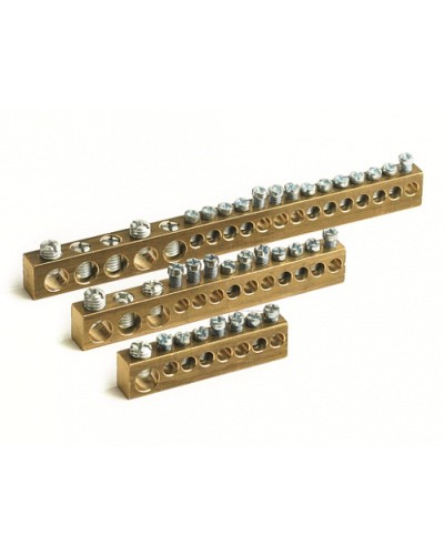 Колодка клеммная 18мод. (отв.5х5.4мм+14х4.5мм) DKC 87418 в Нижнем Новгороде Коммутационные изделия Pintop.ru