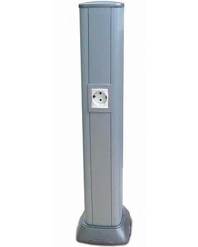 Колонна алюминевая 0,71 м, цвет темно-серебристый металлик DKC 09594 в Нижнем Новгороде Аксессуары для стоек и шкафов Pintop.ru