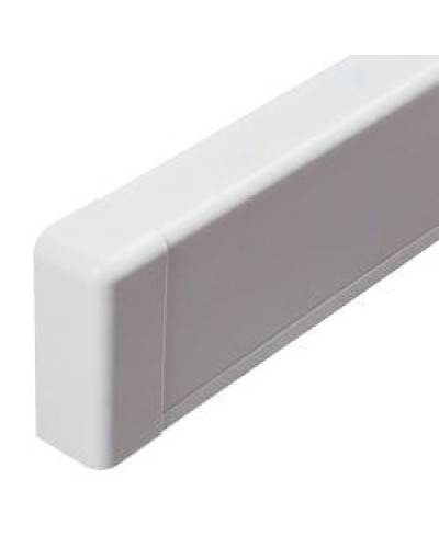 Заглушка для плинтусного короба 100х40 мм белый DKC AIR10045 в Нижнем Новгороде Аксессуары для стоек и шкафов Pintop.ru