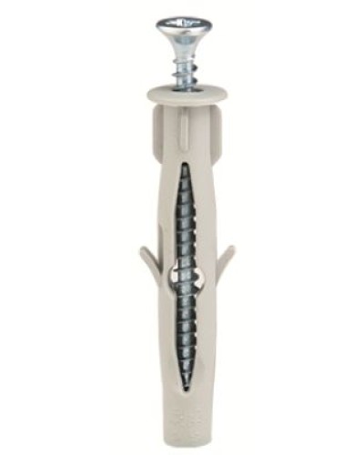 Саморез 3,5х50 мм с дюбелем F6 DKC CM06541 в Нижнем Новгороде Крепеж: Дюбели, шурупы, саморезы Pintop.ru