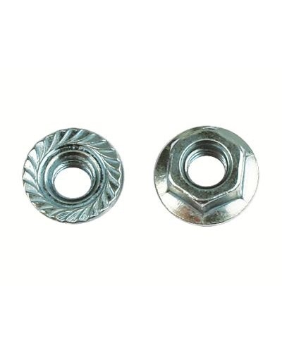 Гайка с насечкой, препятствующей откручиванию М8 HDZ DKC (CM100800HDZ) в Нижнем Новгороде Крепеж Pintop.ru