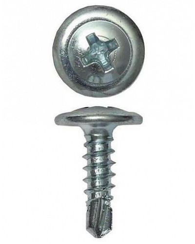 Саморез с пресс-шайбой 4.2x19 со сверлом DKC CM274019 в Нижнем Новгороде Крепеж Pintop.ru