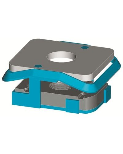 Гайка М8, монтажная, для крепления монтажных аксессуаров, оцинкованная сталь DKC (CM340800) в Нижнем Новгороде Аксессуары для лотков Pintop.ru