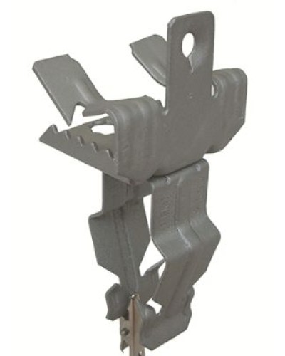 Держатель для крепления трубы к балке 10-15мм, ⌀ 18-22мм, горизонтальный монтаж DKC CM618222 в Нижнем Новгороде Держатели, клипсы, скобы Pintop.ru