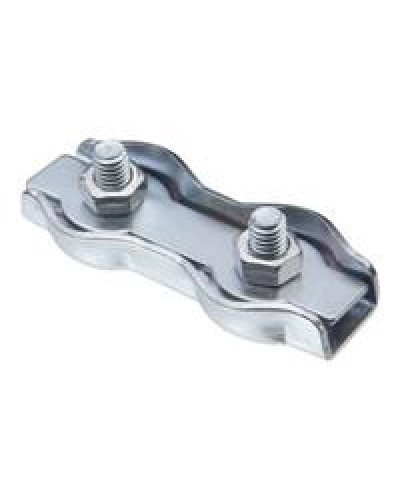 Соединитель (зажим) для троса двойной (Duplex) 4 мм DKC CM623004 в Нижнем Новгороде Трос и аксессуары Pintop.ru