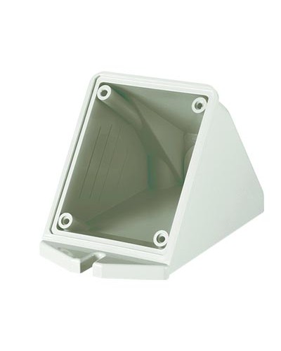 Коробка для настенного монтажа с наклоном розеток с фланцем 84*106 мм DKC DIS5700132 в Нижнем Новгороде Распределительные коробки Pintop.ru