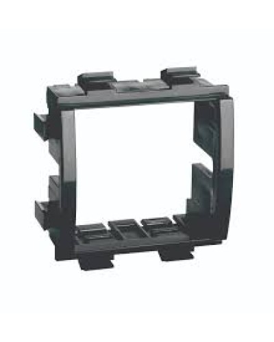 Каркас под 2 модуля Brava, чёрный DKC (F0000MB) в Нижнем Новгороде Блоки розеток Pintop.ru