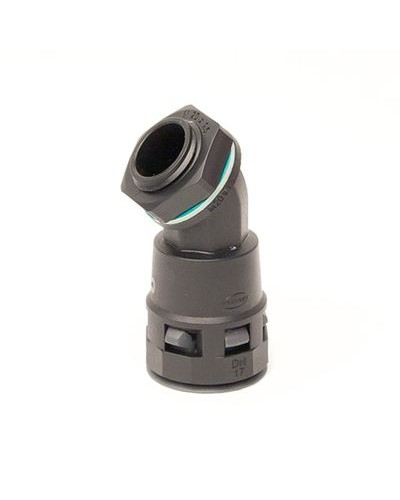 Монтажный комплект муфта 45 грд. труба-коробка DN 48 мм, М50х1,5, полиамид, цвет черный DKC PACL48M50N в Нижнем Новгороде Крепеж: Дюбели, шурупы, саморезы Pintop.ru