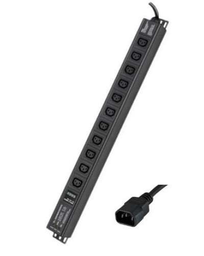 Блок распределения питания вертикальный для 19 шкафов DKC R5VIEC11CDOP в Нижнем Новгороде Блоки розеток Pintop.ru