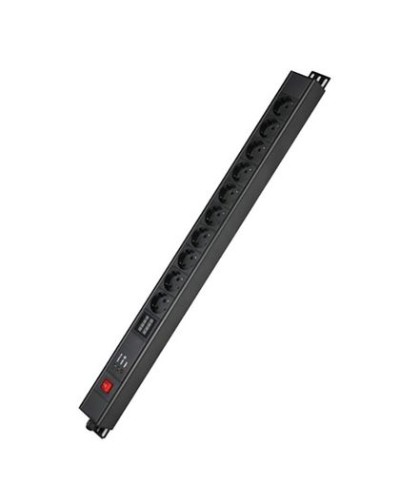 Блок распределения питания вертикальный для 19 шкафов DKC R5VSH10SWOPAM в Нижнем Новгороде Блоки розеток Pintop.ru