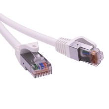 Патч-корд экранированный CAT6 F/UTP 4х2, LSZH, белый, 5м DKC RN6FU4550WH