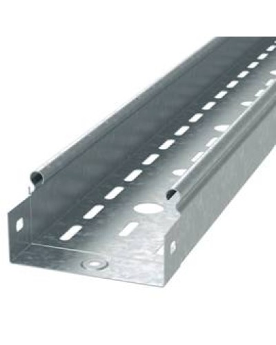 Лоток неперфированный металлический 100x50x3000 DKC (SPL3510) в Нижнем Новгороде Кабельные лотки Pintop.ru