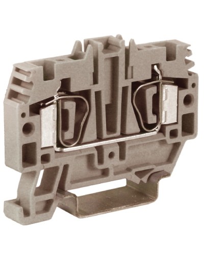 Зажим 4 кв.мм серый DKC ZHM250GR в Нижнем Новгороде Держатели, клипсы, скобы Pintop.ru