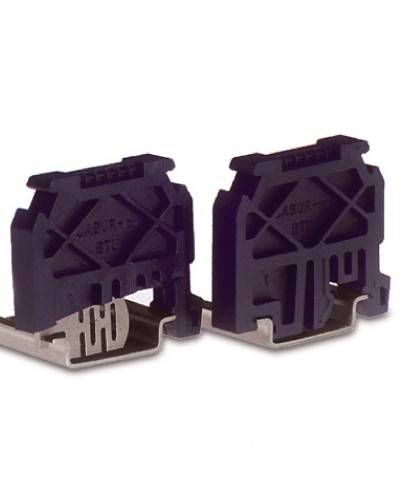 Торцевой упор BTU для фиксации клеммных зажимов на рейке ДКС ZBT005 в Нижнем Новгороде Держатели, клипсы, скобы Pintop.ru