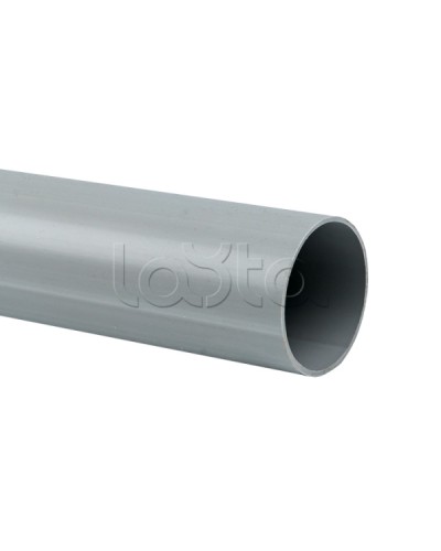 Труба гладкая ПВХ жесткая d63 мм (3 м) (21 м/уп) серая EKF-Plast (trg-63-3n) в Нижнем Новгороде Гладкая труба Pintop.ru