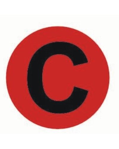 Наклейка C d=20мм EKF PROxima (an-2-9-2) в Нижнем Новгороде Аксессуары для стоек и шкафов Pintop.ru