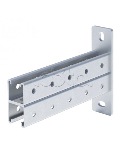 STRUT-консоль двойная 41х41 мм, основание 350 мм EKF (stkd414135) в Нижнем Новгороде Аксессуары для лотков Pintop.ru