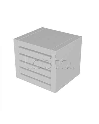 Вентиляционный блок TEHSTRONG VB 100x100x40 (EI 90) EKF (vb10040) в Нижнем Новгороде Аксессуары для лотков Pintop.ru