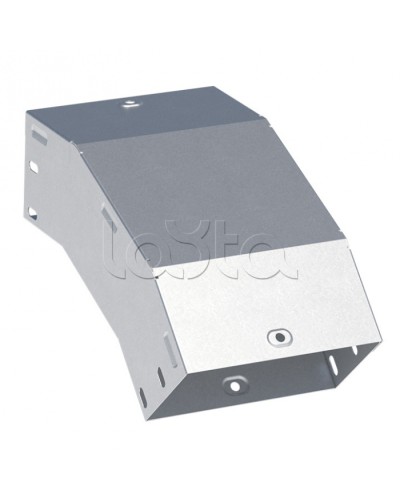 Угол 45 град. вертикальный внешний 100x400-1,5 мм HDZ EKF (vo45100400-1,5-HDZ) в Нижнем Новгороде Аксессуары для лотков Pintop.ru