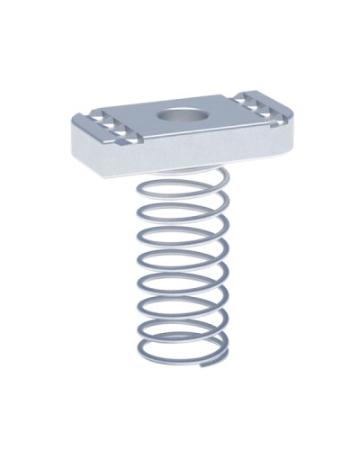 STRUT-гайка (канальная) М10 с длинной пружиной EKF (stgdpM10) в Нижнем Новгороде Крепеж Pintop.ru