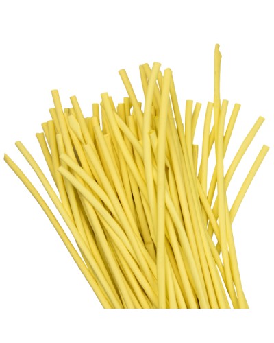 Термоусаживаемая трубка ТУТ нг 4/2 желтая в отрезках по 1м EKF PROxima (tut-4-y-1m) в Нижнем Новгороде Аксессуары для кабель-канала Pintop.ru