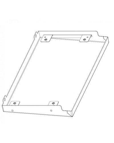 Крыша дождевая для шкафов серии EMW (Ш800 × Г210) Elbox (EMW-RR-800.210) в Нижнем Новгороде Аксессуары для стоек и шкафов Pintop.ru