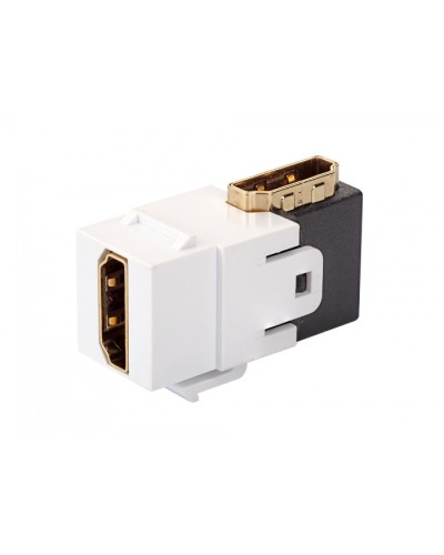 Модуль HDMI keystone 90 градусов, белый Eurolan (16B-HD-04WT) в Нижнем Новгороде Модули Keystone Pintop.ru