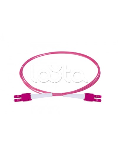 Оптический шнур HD, OM4, 2×50/125, дуплекс LC - дуплекс LC, UNIBOOT PUSH-PULL, 3 м Eurolan (41B-40-LC-LC-03) в Нижнем Новгороде Патч-корды и пигтейлы Pintop.ru