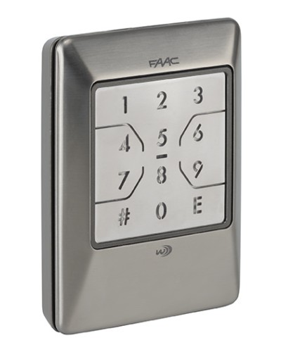 Клавиатура беспроводная радиокодовая Faac 404037 в Нижнем Новгороде Запчасти для шлагбаумов и автоматики Pintop.ru