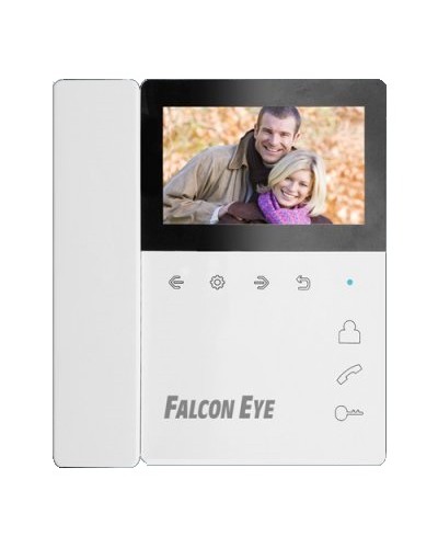 Монитор цветного видеодомофона с трубкой на магните Falcon Eye Lira в Нижнем Новгороде Вызывные видеопанели малоабонентные Pintop.ru