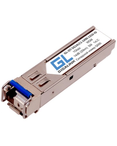Модуль SFP Gigalink GL-OT-SG14LC1-1310-1490-I-D в Нижнем Новгороде Модули SFP/XFP/GBIC Pintop.ru