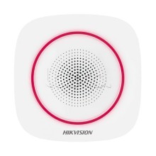 Беспроводной внутренний SIP-оповещатель Hikvision AX PRO DS-PS1-II-WE(RU) (Red Indicator)