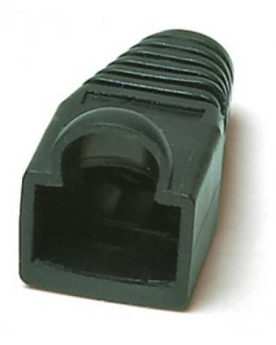 Изолирующий колпачок для разъемов RJ-45, черный (10 шт.) Hyperline BOOT-BK-10 в Нижнем Новгороде Коннекторы и разъемы Pintop.ru