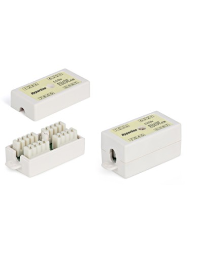 Адаптер проходной (coupler), Dual IDC, категория 5e, 4 пары Hyperline CA-IDC-C5E-WH в Нижнем Новгороде Проходные адаптеры Pintop.ru