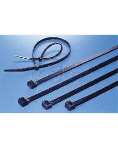 Хомут-стяжка нейлоновый, неоткрывающийся, 250х3.6 мм, черные Hyperline GT-250IBC (100 шт/уп) в Нижнем Новгороде Стяжки-хомуты Pintop.ru