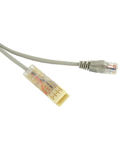 Патч-корд Hyperline PC-110-RJ45-2P-CX-1M-LSZH-GY в Нижнем Новгороде Патчкорды (медные) Pintop.ru